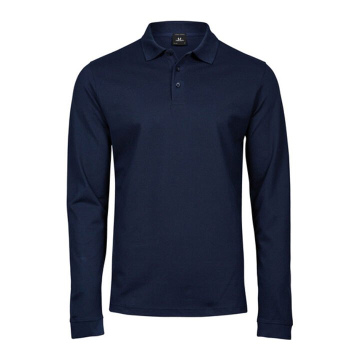 Langarm Polo Herren