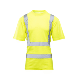 Warnschutz-T-Shirt mit Mesh-Elementen Unisex-1