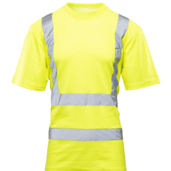 Warnschutz-T-Shirt mit Mesh-Elementen Unisex-3