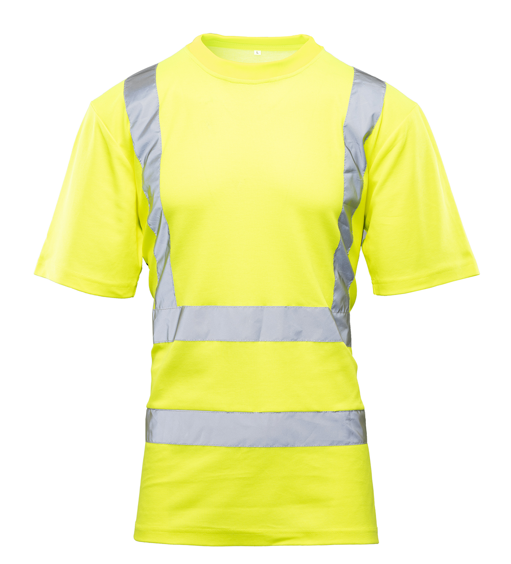 Warnschutz-T-Shirt mit Mesh-Elementen Unisex-3